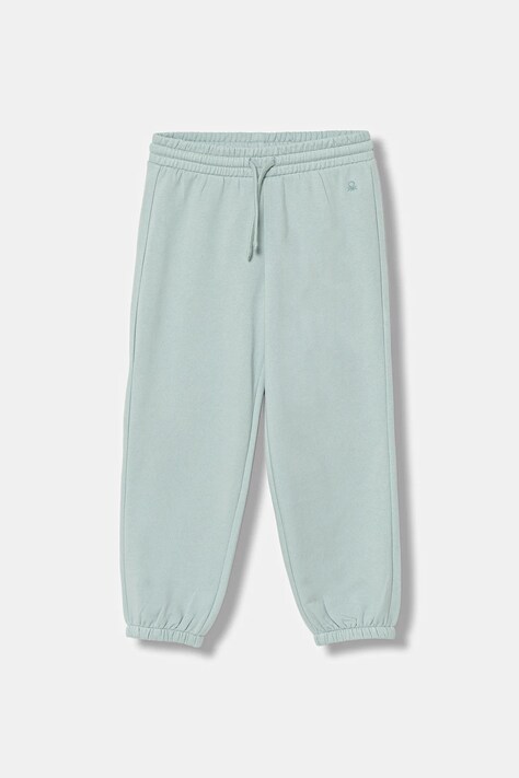 United Colors of Benetton gyerek melegítőnadrág türkiz, sima, 39M2CF05I