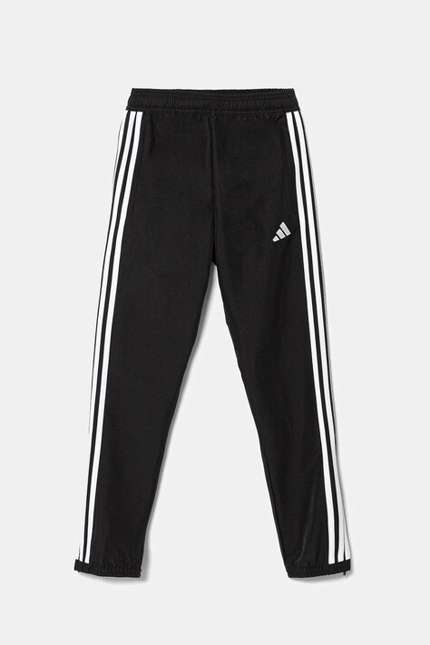 Детские спортивные штаны adidas Performance цвет чёрный с аппликацией JD0635