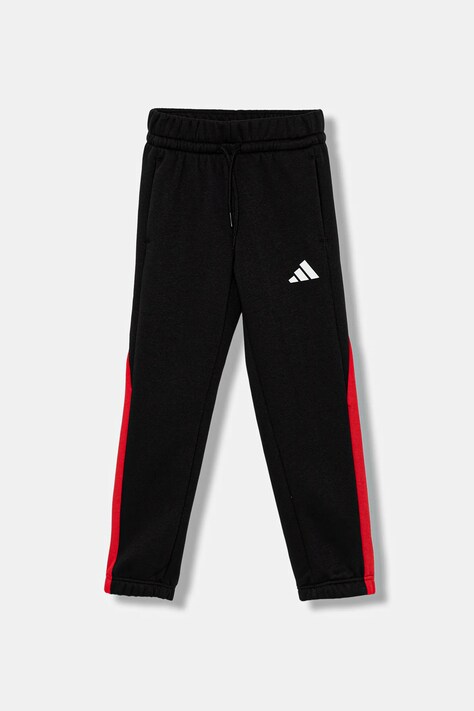 Otroški spodnji del trenirke adidas črna barva, JM1627
