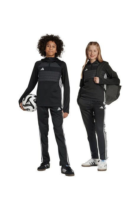 adidas Performance spodnie dresowe dziecięce kolor czarny wzorzyste JN9468