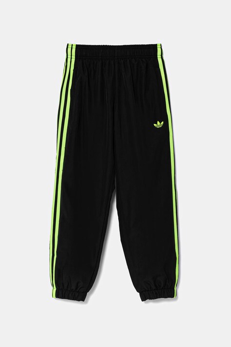 Dětské tepláky adidas Originals černá barva, s aplikací, JV7794