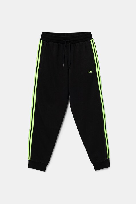 adidas Originals pantaloni de trening pentru copii culoarea negru, cu imprimeu, JV7796