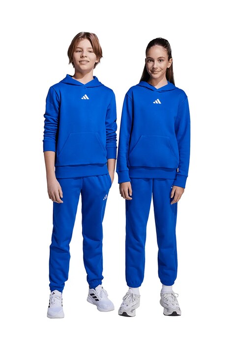Детски спортен панталон adidas в синьо с принт JV9988