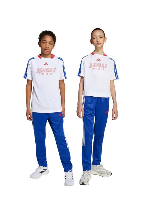 Παιδικό φούτερ adidas χρώμα: μπλε, JW5106