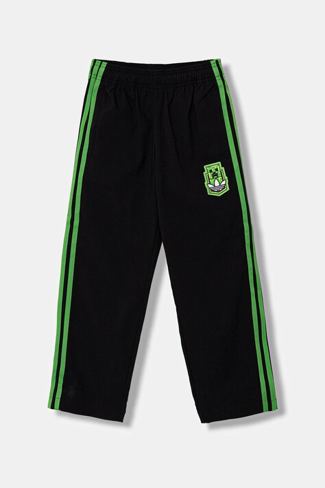 Otroški spodnji del trenirke adidas Originals črna barva, JW7729