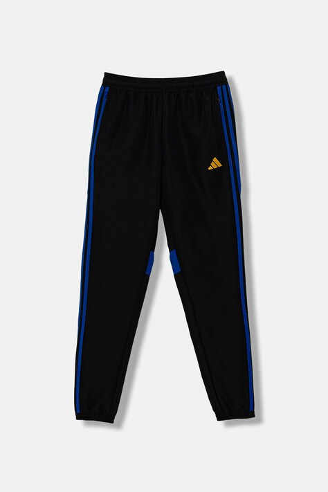 Детски спортен панталон adidas Performance в черно с апликация JX2225