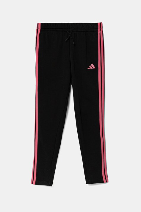 Dětské tepláky adidas černá barva, s aplikací, JY5002