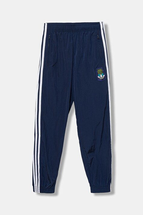 Dětské tepláky adidas Originals MINECRAFT tmavomodrá barva, KD9837