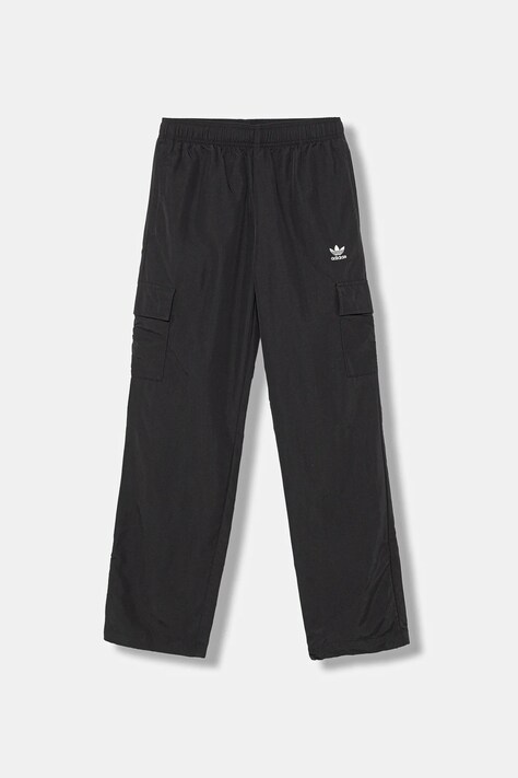 Детские брюки adidas Originals цвет чёрный однотонные JX2786