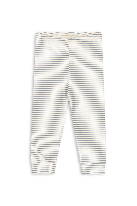 Konges Sløjd spodnie niemowlęce BASIC PANTS GOTS kolor niebieski wzorzyste KS103706