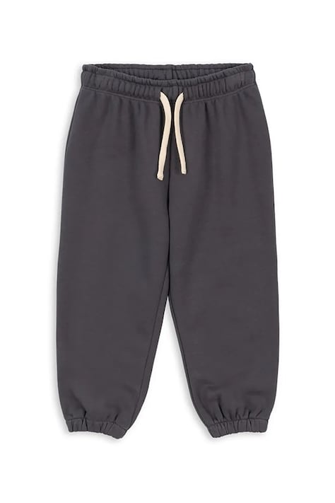 Παιδικό παντελόνι Konges Sløjd LOU SWEAT PANTS OCS χρώμα: γκρι, KS103867