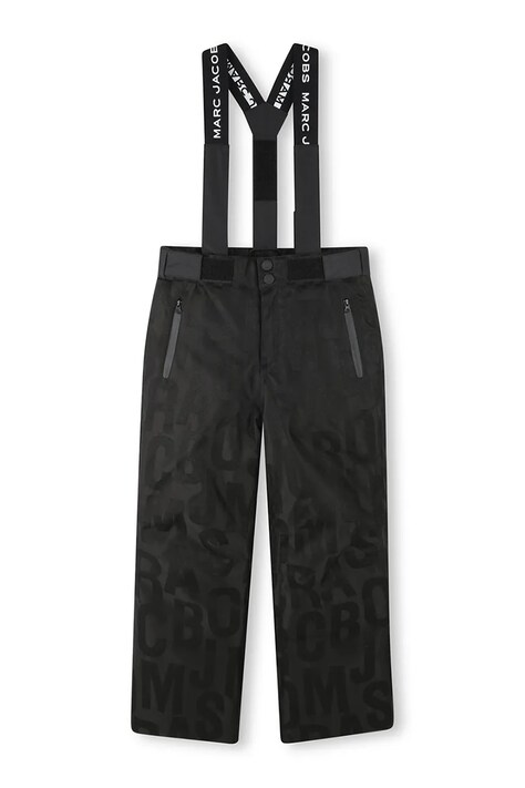 Βρεφικό παντελόνι Marc Jacobs χρώμα: μαύρο, W60658