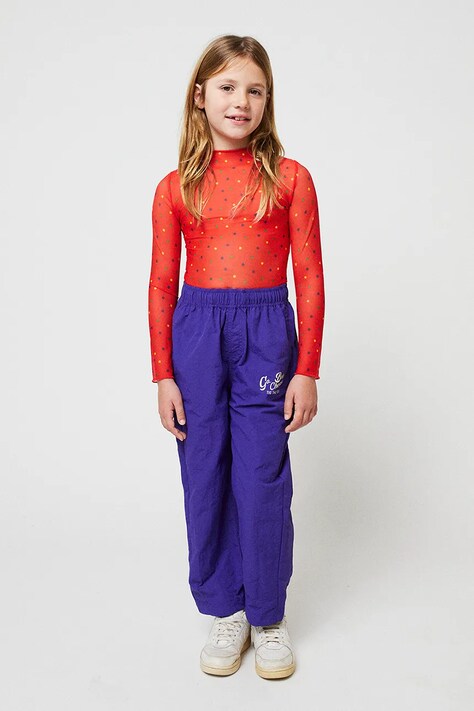 Bobo Choses pantaloni de trening pentru copii Go Bobo cu imprimeu, 225BC008