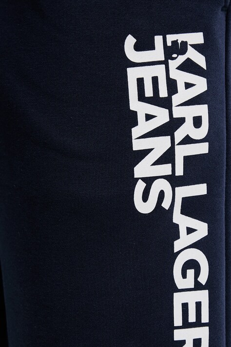 Спортивні штани Karl Lagerfeld Jeans — AW25-SPM021, темно-синій — фото 4