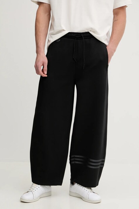Tepláky adidas Originals Neuclassics pánské, černá barva, s aplikací, JW5445