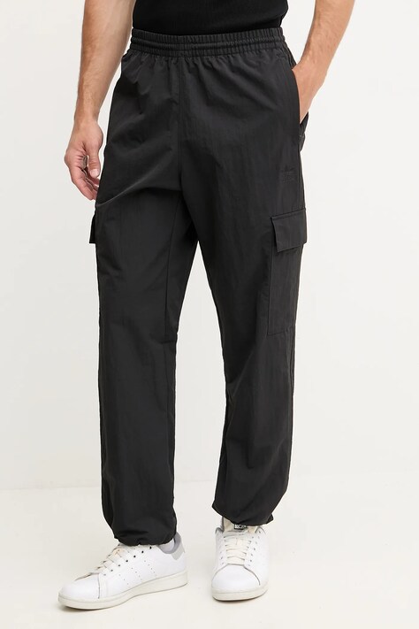 adidas Originals pantaloni 3-Stripes culoarea negru, drept, JY1390