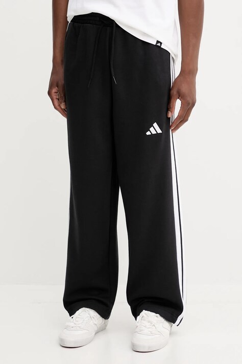 Παντελόνι φόρμας adidas Essentials ανδρικό, χρώμα: μαύρο, JM1770