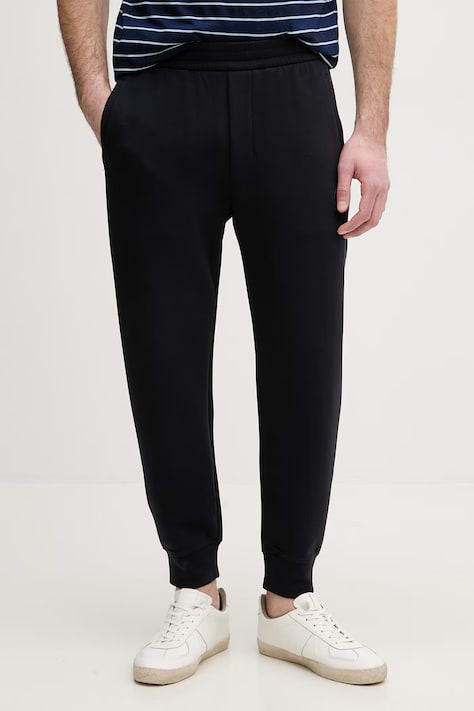 Emporio Armani Spodnie dresowe męskie granatowe regular waist 8N1PT0 1JHSZ