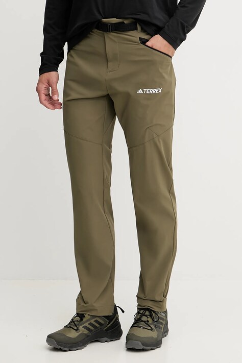 Брюки аутдор adidas TERREX Xperior цвет зелёный прямые IK3533