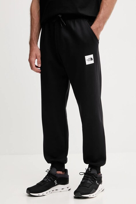Παντελόνι φόρμας The North Face Fine ανδρικό, χρώμα: μαύρο, NF0A8C1KJK31