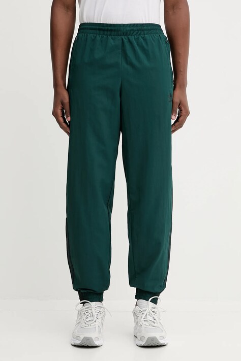 adidas Originals spodnie dresowe Firebird Pants męskie kolor zielony z aplikacją JY1335