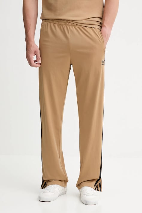 adidas Originals spodnie dresowe Firebird Tp męskie kolor beżowy z aplikacją JY6369