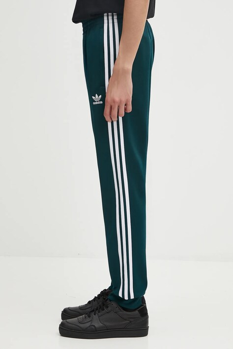 adidas Originals pantaloni tuta Sst Tp uomo colore verde con applicazione JY1288