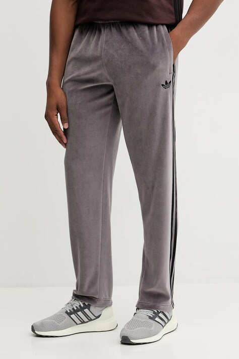 adidas Originals spodnie dresowe Sst Tp męskie kolor fioletowy z aplikacją JX1557