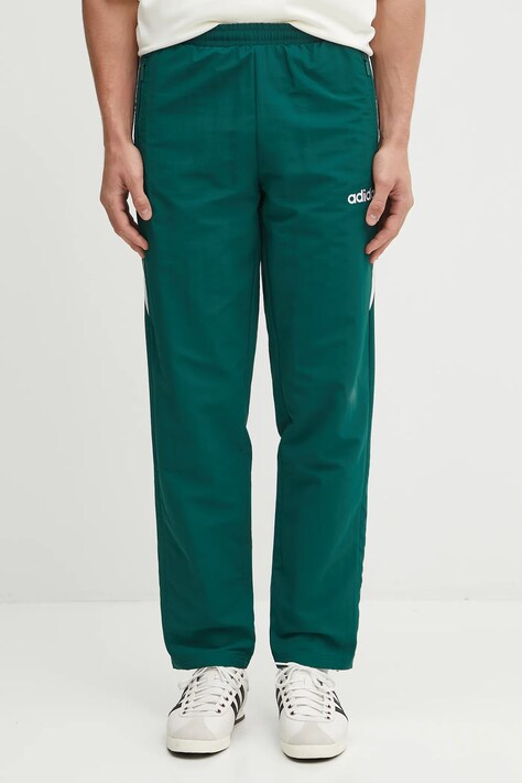 adidas Originals joggers Track Pant green color with an application JX3055