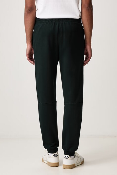 Lacoste Spodnie dresowe męskie bawełniane zielone regular waist XH9833