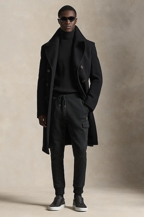 Polo Ralph Lauren melegítőnadrág sötétkék, sima, 710980340