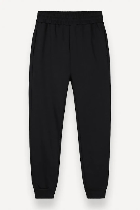 Памучен спортен панталон Colmar мъжки в черно с изчистен дизайн 6284.6ZJ