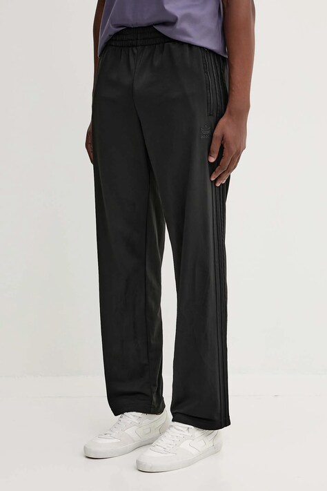 adidas Originals pantaloni de trening Firebird culoarea negru, cu imprimeu, JY1350