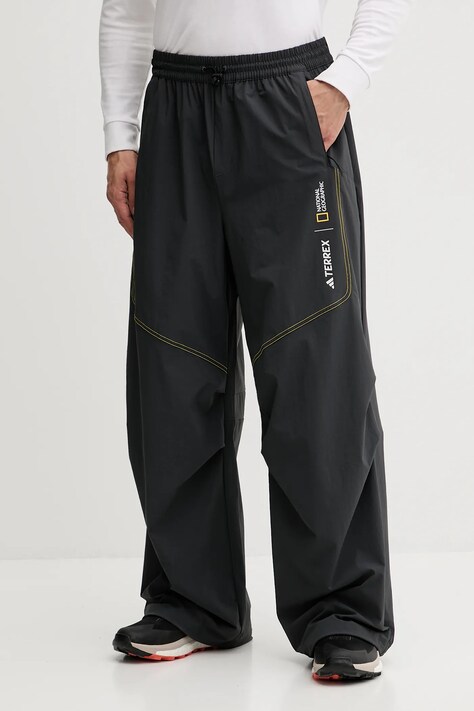 Штани outdoor adidas TERREX колір сірий KC2339
