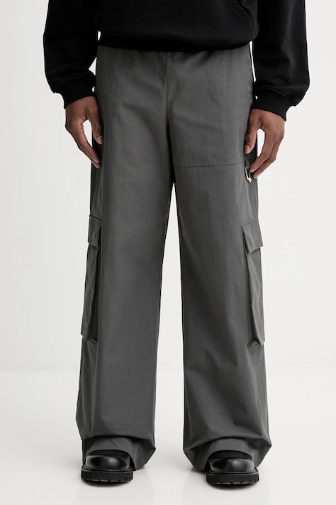 Παντελόνι Heliot Emil χρώμα: γκρι, AW25_M_10_207_DGY05_CO