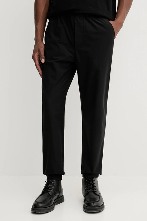 Παντελόνι Calvin Klein χρώμα: μαύρο, LV04LB614G