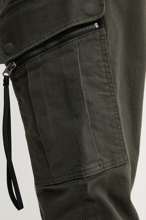 G-Star штани skinny чоловічі бавовняні з еластаном Zip Pkt 3D Skinny Cargo 2.0 — AW25-SPM0JS, зелений — фото 5