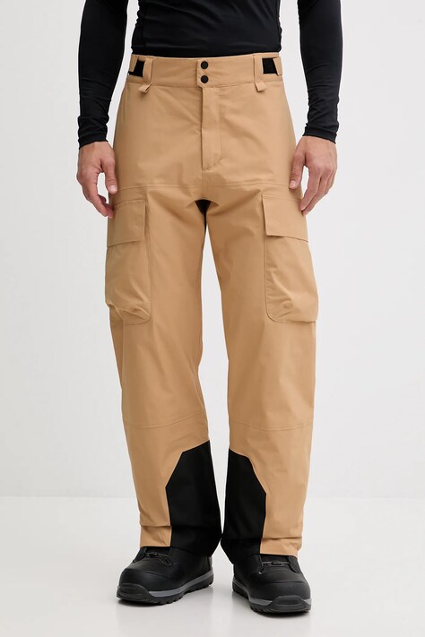Peak Performance spodnie narciarskie Edge kolor brązowy G80495