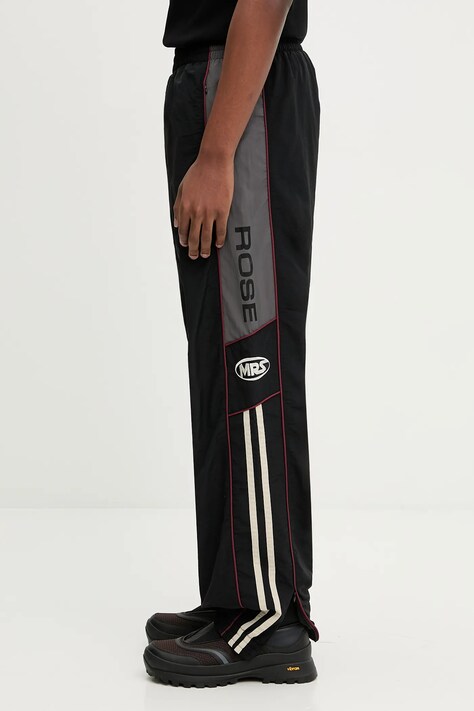 Martine Rose spodnie dresowe Hockey Trackpant męskie kolor czarny z nadrukiem 122WP01009