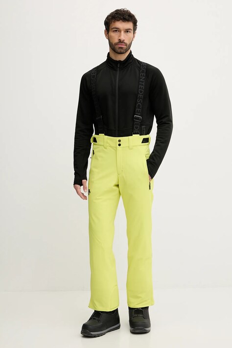 Descente spodnie narciarskie SWISS PANTS kolor żółty DW5FLP01MU