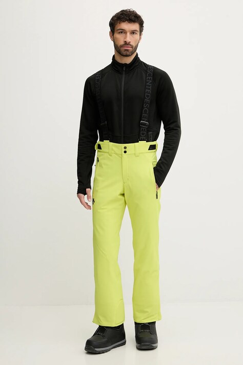 Descente pantaloni de schi SWISS PANTS culoarea galben, DW5FLP01MU