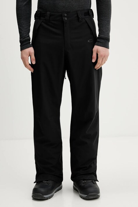 Παντελόνι σκι Oakley BEST CEDAR χρώμα: μαύρο, FOA403445