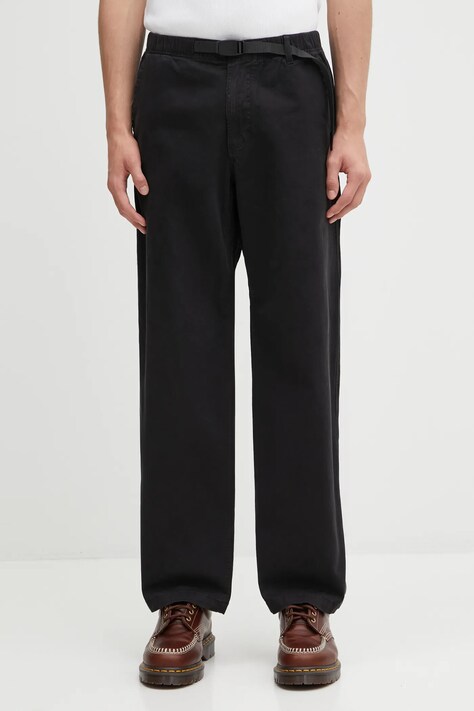 Gramicci spodnie Cliff męskie kolor czarny proste G5FM.P142