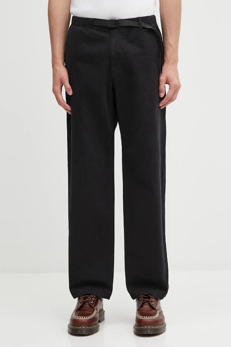 Hlače Gramicci Cliff boja: crna, ravna, G5FM.P142