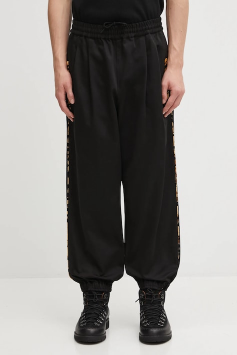 Wacko Maria pantaloni 50's Pants uomo colore nero 25FW-WMO-PT01