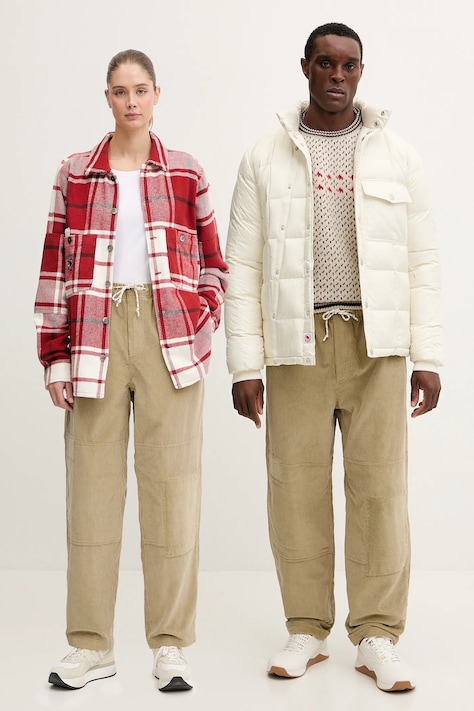 Kalhoty Mammut Mammut x Cabourn Direttissima zelená barva, high waist, 1022.02830