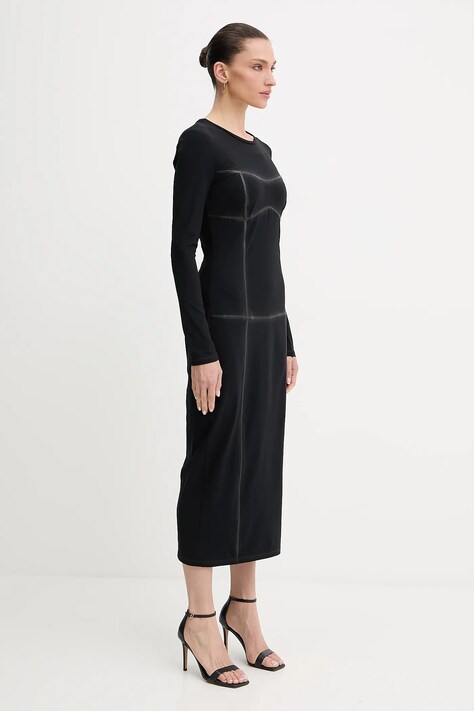Сукня Patrizia Pepe — AW25-SUD01N, чорний — фото 3