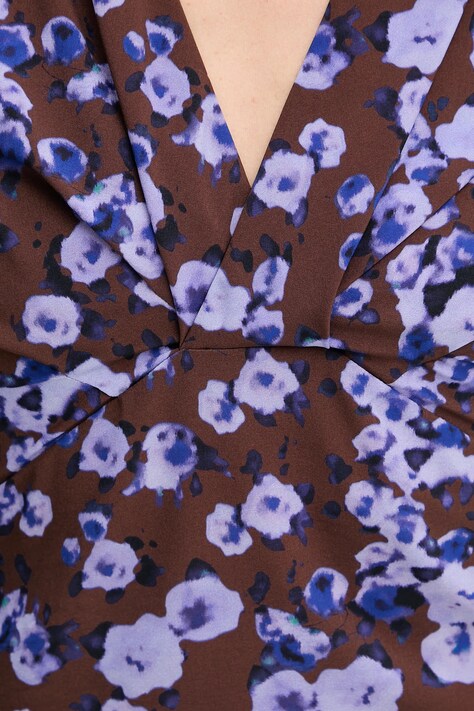 Сукня Patrizia Pepe — AW25-SUD020, коричневий — фото 5
