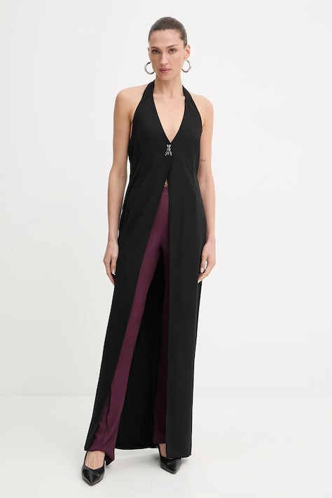 Patrizia Pepe bluză culoarea negru, uni, 8C0806 A454