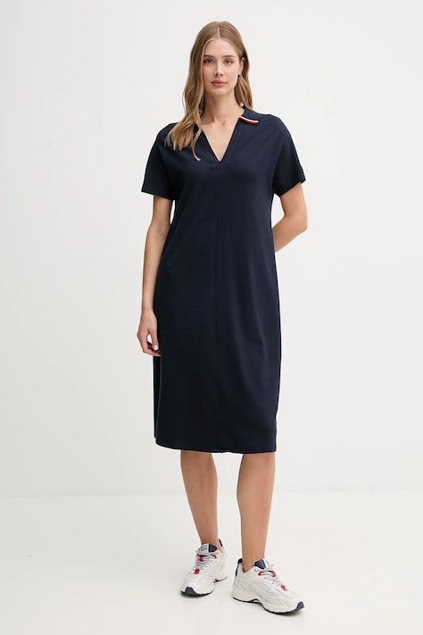 Платье Tommy Hilfiger цвет синий mini прямое WW0WW46464